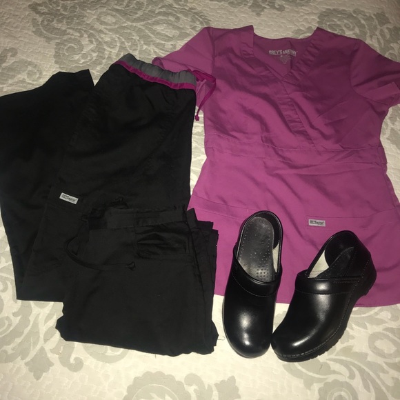 🌟Grey’s Anatomy Scrub;Pants-S/Inseam-29”Top-XS🌟 - Picture 1 of 8